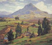 William Wendt The Soil oil painting artist